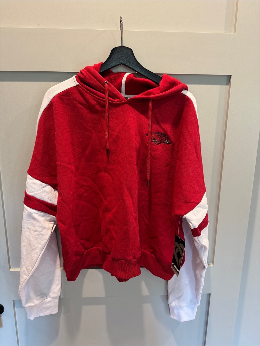 Colosseum University of Arkansas Razorbacks Hooded Pullover Sweatshirt
